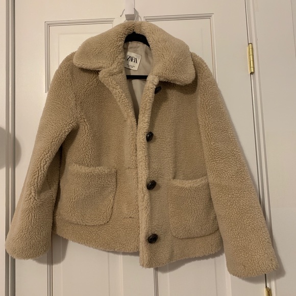 Zara Jackets & Blazers - Zara Teddy coat